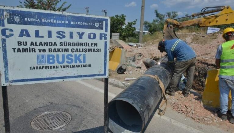 Bursa Büyükşehir’den Sağlıklı ve Kesintisiz Su Temini