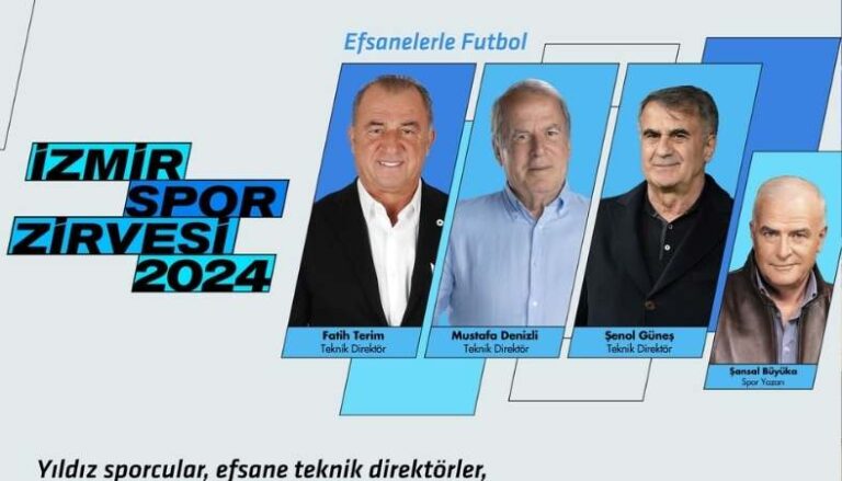 İzmir’de Efsaneler Türkiye’ye Seslenecek