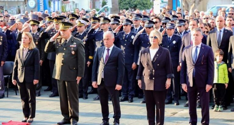 Bodrum’da Büyük Önder Özlem ve Minnetle Anıldı