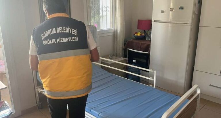 Bodrum Belediyesinden Medikal Malzeme Desteği