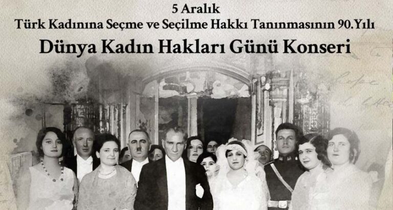 İzmir Büyükşehir Belediyesi’nden 5 Aralık’a Özel Konser