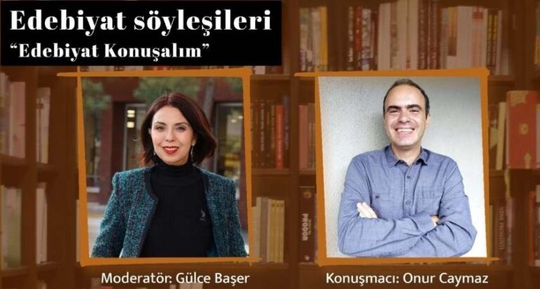 Edebiyat Söyleşileri’nde Yılın Son Konuğu Onur Caymaz
