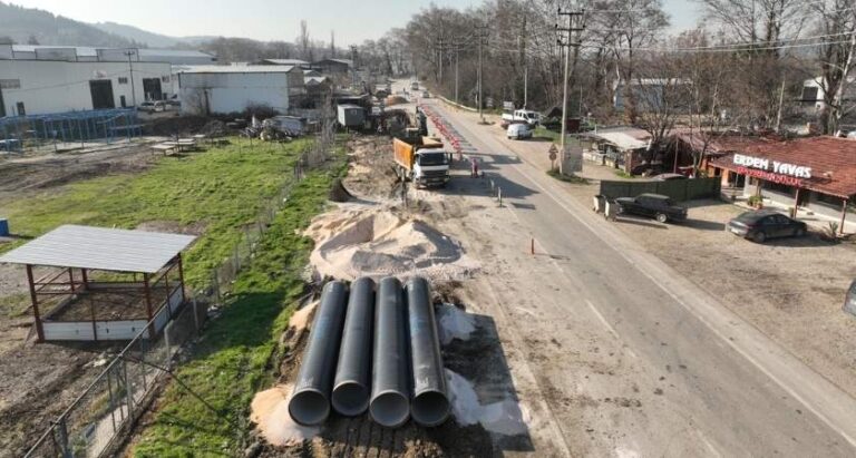 Çınarcık Barajı’ndaki çalışmalar hız kazandı