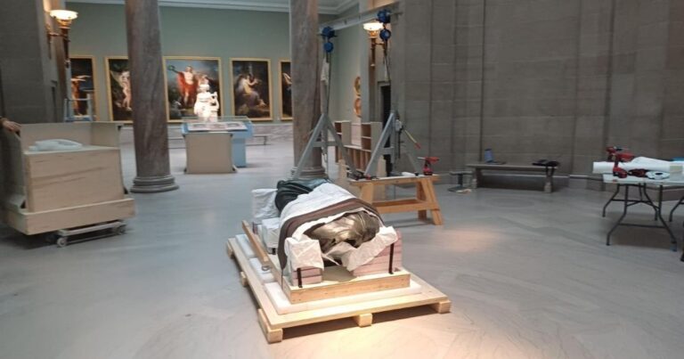 Marcus Aurelius’un bronz heykeli 65 yıl sonra Türkiye’ye döndü