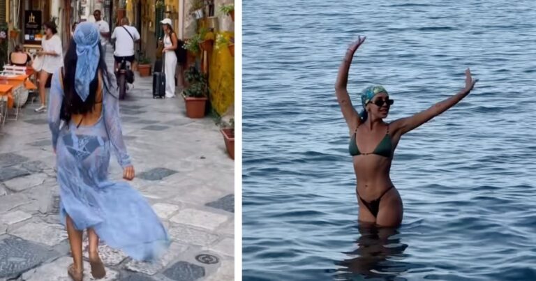 Aybüke Albere yoğun sezonun ardından Palermo’da dinleniyor