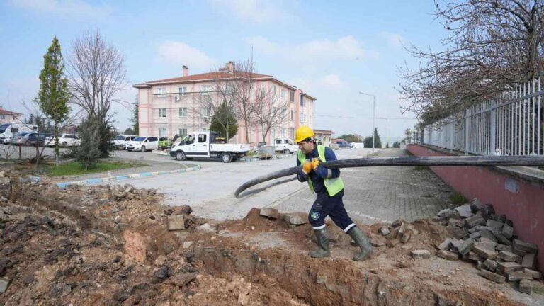 Manyas Atatürk Mahallesi TOKİ’de İçme Suyu Altyapısı Tamamen Yenilendi